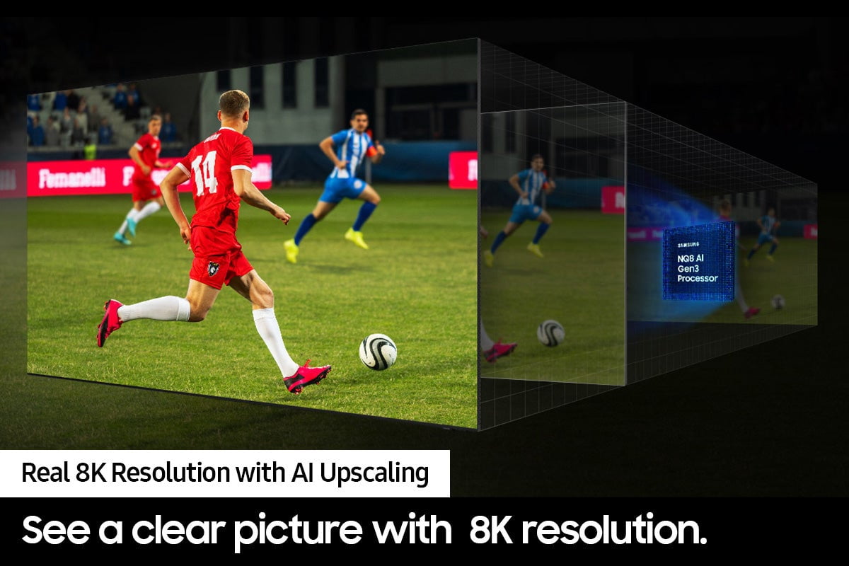 SAMSUNG 85” Class QN900D Neo QLED 8K Smart TV QN85QN900DFXZA 2024