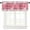 Mother''s Day Flower, variant on Mother''s Day Flowers Valance Curtains for Kitchen Windows Mother''s Day Spring Pink Floral Blossom Curtain Valances Decor Short Rod Pocket Window Treatment Drapes for Kitchen Bedroom 54x18in