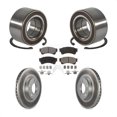 thumbnail image 1 of Transit Auto Front Wheel Bearing Coated Disc Brake Rotors and Ceramic Pads Kit for Car 2009-2013 Mazda 6 2.5L KBB-118545, 1 of 2