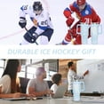 thumbnail image 2 of Ice Hockey Coach Gifts Cup for Women Men, 40oz Tumbler with Handle and Lid Straw, Blue Stainless Steel Double Walled Insulated Mug Water Bottle, Ice Hockey Fans Mom Birthday Gifts, 2 of 6