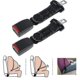 thumbnail image 1 of 2pcs 36cm Cinturones de seguridad Paquete de 2 extensores universales para cinturón de seguridad de automóvil Correa de extensión ajustable para cinturón de seguridad 24-36 cm, 1 of 5