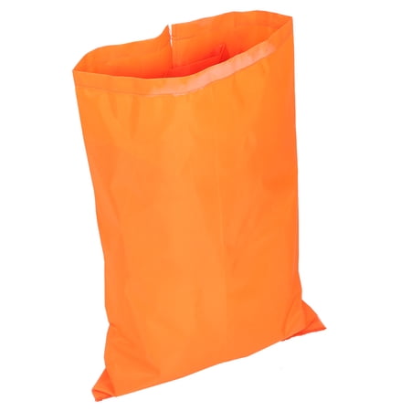 FOMIYES Windproof Orange Garden Dustpan Bag Made with Durable Oxford Cloth for Outdoor Use
