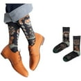 thumbnail image 4 of 5 Pairs Socks Womens BM Bonne Crew Socks Comfort Breathable Causal Trendy Socks, 4 of 25