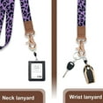 thumbnail image 2 of Wrist Lanyard Strap for Keys, Neck Lanyard for ID Badge, Wristlet Keychain with Key Ring for Teacher, Women, Men, 2 of 7