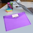 thumbnail image 2 of A4 Colorful PP Document Bag for Files and Stationery Organization | Craft Stationery for File Sorting and Storage, 2 of 4
