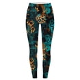 thumbnail image 3 of WAGUTH Women's Print High Waist Leggings Color Block Full-Length Yoga Pants Butt Lifting Workout Running Tights S-3XL, 3 of 4