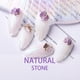 thumbnail image 5 of Adornos para uñas con conchas naturales en estilo japonés, decoración 3D con piedras irregulares y brillo cristalino, ideal para diseño de uñas artísticas., 5 of 6