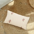 thumbnail image 5 of Qiweii Embroidered Rose Flower Pillows, Sofa Bed Lumbar Head Support Cushions, Simple Pillowcases Holiday Gifts, 5 of 6
