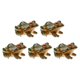thumbnail image 3 of EeaseMX 5 esculturas en forma de rana para decoración de micropaisaje, adornos de ranas en miniatura, 3 of 8