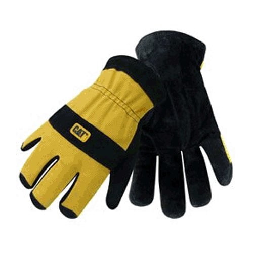 Guantes Cat Split Leather, tamaño grande, paquete de 2