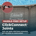 thumbnail image 6 of Coleman Power Steel 18 ft. x 48 in. Round Metal Frame Above Ground Pool Set, 6 of 11