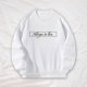thumbnail image 1 of Sudadera clásica con cuello redondo, ropa informal holgada, ropa deportiva para otoño e invierno, sudadera perfecta para ir de compras en la oficina 2XL, 1 of 8
