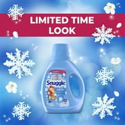 Snuggle Blue Sparkle Liquid Fabric Softener 39.4 oz, 58 Loads with Microfiber Solid Color Towel by BundleEase