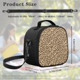 thumbnail image 5 of Uourmeti Wild Spot Insulated Insulated Lunch Tote, Polyester Fabric Fine Craftsmanship Removable Strap Kids Lunch Bag for Hiking Picnic, 5 of 6
