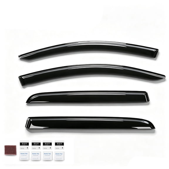 Window Visors Vent Rain Guards Deflector Fit For GMC Acadia 2017-2023