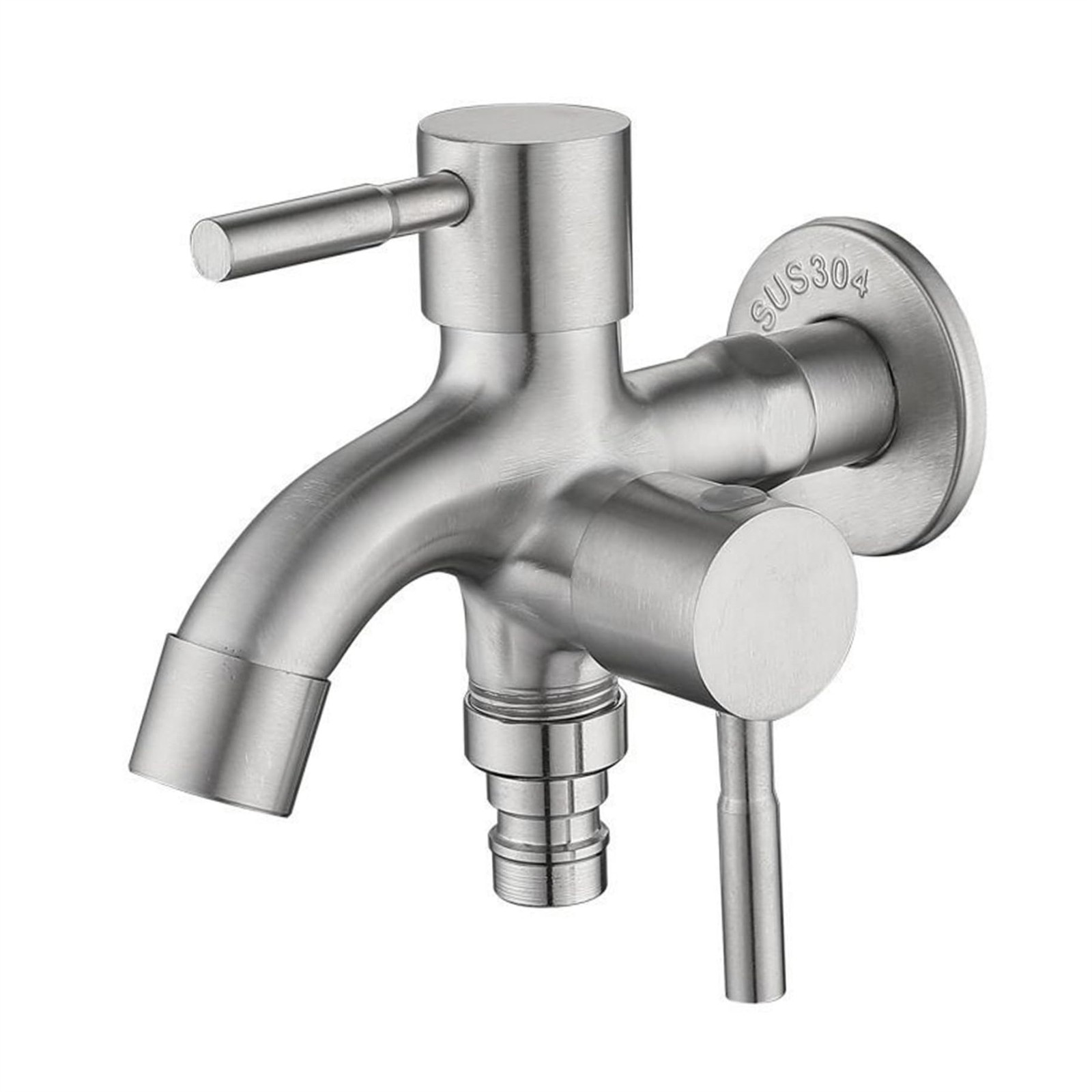 Robinet De Jardin 1/2 Pouce PARENCE - Acier Inoxydable Renforcé - Installation Facile Sans Plombier