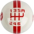 thumbnail image 1 of for Mustang Shelby Cobra GT 500 6 Speed Manual Gear Shift Knob Shift Knob (R on The Right, R-White), 1 of 3