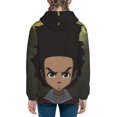 thumbnail image 4 of The Boondocks Youth Hoodies 3D Print Pullover Hooded Sweatshirt Unisex Casual Sweater Tops Blouse Long Sleeve Kids Hoodie X-Large, 4 of 8