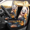 thumbnail image 2 of Yiaed Elegant Cute Panda Sunflower Print Car Seat Covers,Universal Auto Seats Protector Fits for Car,SUV Sedan,Truck,Automotive Seat Covers & Accessories(Two packs), 2 of 7
