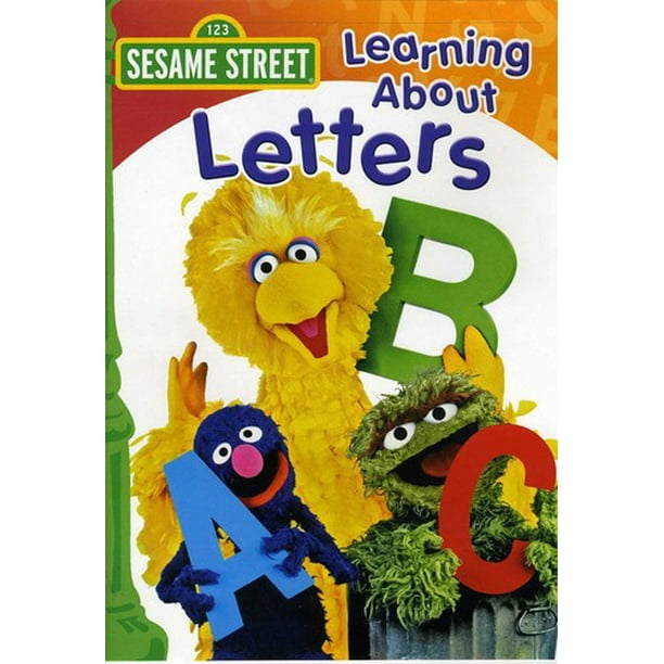 Sesame Street Learning About Letters Dvd Walmart Com