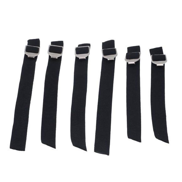 Baseball Leg Guard Straps, Professional Catcher Shin Guard Straps Comfortable 6pcs for Sports Accessories