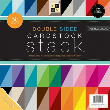 Dcwv Cardstock Stack Double-Sided 12