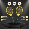 thumbnail image 3 of Pack of 2 Electric Fly Swatter Bug Zapper Battery Operated Flies Killer Indoor & Outdoor Pest Control Mosquito and Insect Catcher Racket (Packing May Vary), 3 of 3