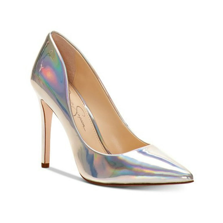 Jessica simpson top iridescent shoes
