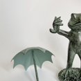 thumbnail image 3 of Estatua de de rana, decoración de jardín, adorno de césped, estatua de rana para patio, patio, césped, adorno de decoración al shamjiam estatuas de rana, 3 of 7