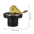 thumbnail image 2 of FUTUREORYY Copper Kayak Scupper Plug for Boat with Durable Seal and Easy Installation 1 Fits Various Sizes, 2 of 6