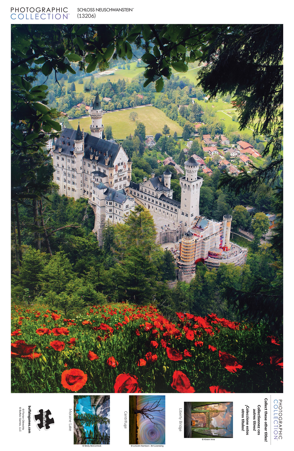Buffalo Games 1000-Piece Photographic Collection Schloss Neuschwanstein Jigsaw Puzzle