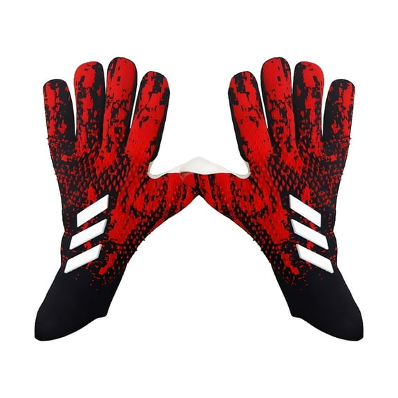 TELOLY Soccer Goalkeeper Gloves Thickened Non-Skid Latex Cold-Resistant Breathable And Comfortable Protective Gloves