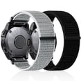 thumbnail image 2 of Vodtian 22mm Quick Fit Nylon Bands Compatible with Garmin Fenix 8 47mm/Fenix 7/6/5, Approach S62/S60/S70 47mm, Solo Loop Sport Strap for Epix 2/Epix Pro 47mm/Descent G2/G1, 2 of 7