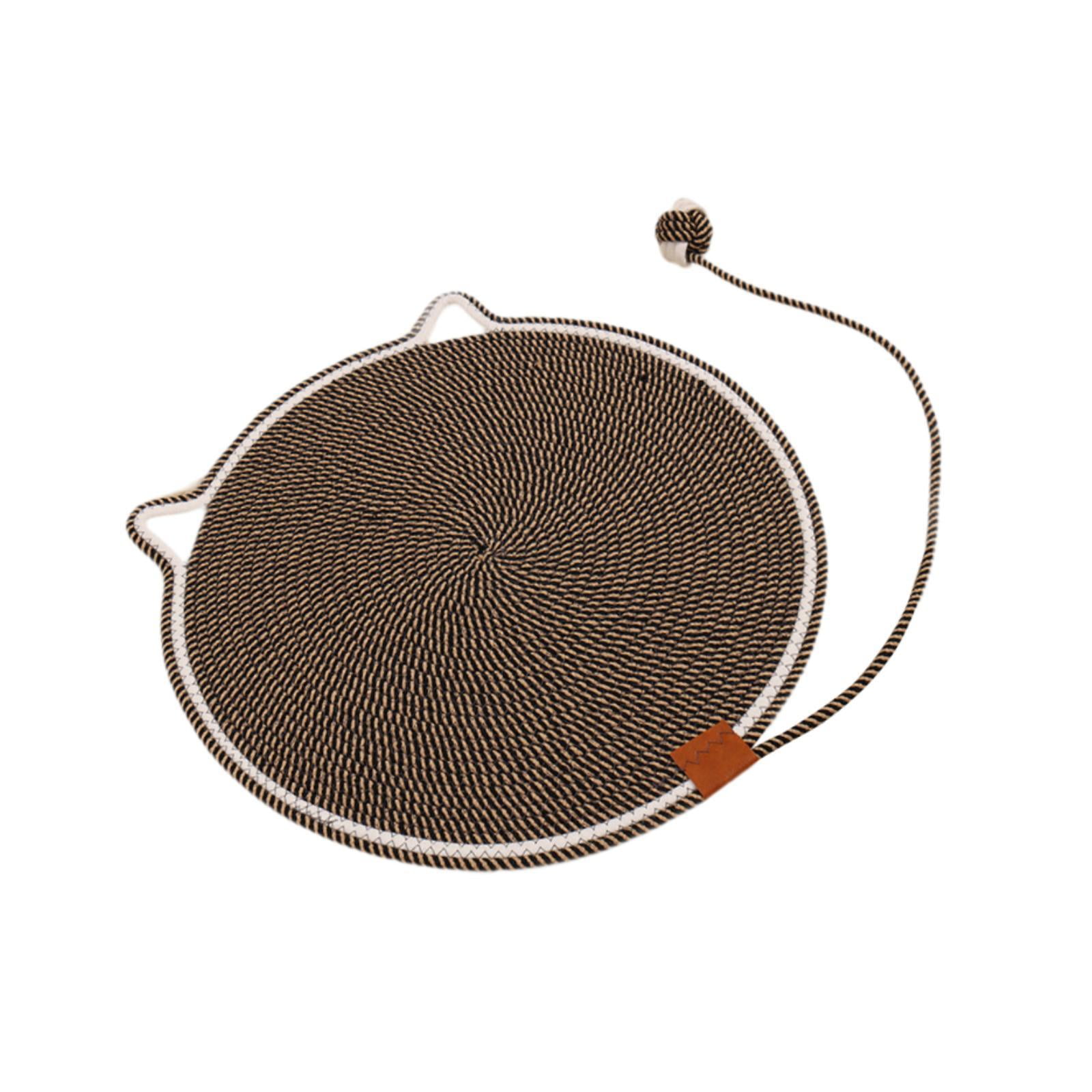 Bvdfgk Cat Scratch Mat Cat Scratch Pad Pet Supplies Grinding Claws Protecting Furniture coffee