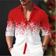 thumbnail image 5 of Gorro de Papá Noel con copos de nieve y diseño nuevo de diseñador para hombre, elegante, navideño, 2024, festivo, patrón HD, suave, cómodo, feliz año nuevo, 5 of 5