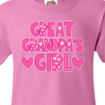 thumbnail image 4 of Inktastic Great Grandpa's Girl Granddaughter gift Youth T-Shirt, 4 of 5