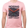 thumbnail image 2 of Hoeing Ain't Easy Shirt Unisex X-Large Pink, 2 of 5