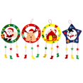 thumbnail image 1 of Guirnaldas navideñas DIY, guirnalda artística de tela, jardín de infantes, estilo Rural de EE. UU., aleatorio Tmvgtek juguetes de los niños, 1 of 9
