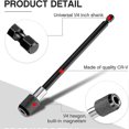 thumbnail image 3 of 12 Pieces Drill Extension Bit Holder Bit Extension Driver Extender Quick Release Extension Bit, Ext, 3 of 5