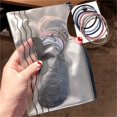 Gongjisey Hair Ties 100 Elastic Rubber Band Hair Rings, Soft, Do Not