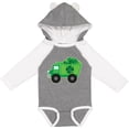 thumbnail image 3 of Inktastic St Patricks Day Irish Clover Dump Truck Childs Boys Long Sleeve Baby Bodysuit, 3 of 5