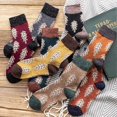 thumbnail image 4 of Wool Socks Fuzzy Christmas Tree Socks for Wearing Use, 4 of 5