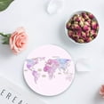 thumbnail image 4 of FMSHPON Lemon Set of 6 Round Coaster for Drinks, Absorbent Ceramic Stone Coasters Cup Mat with Cork Base for Home Kitchen Room Coffee Table Bar Decor, 4 of 6