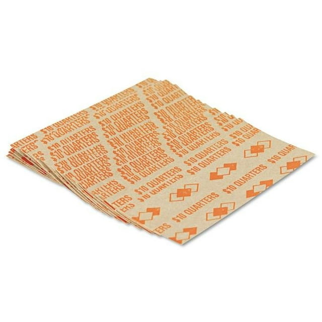 ICX94190054 Tubular Coin Wrappers, Pop-Open Wrappers