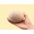 thumbnail image 4 of Dosaele 1pc Natural Linen Rope Pet Ball Cat Toys  Durable For Teeth Grinding  Sound Making For Self-Entertainment  Suitable For Cats, 4 of 7