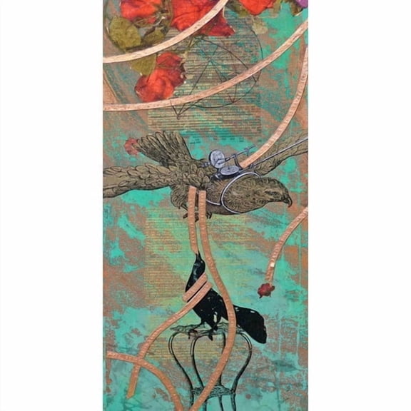 Marmont Hill 'Upsilon' by Tracy Silva Barbosa Painting Print on Wrapped Canvas