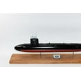 thumbnail image 2 of USS Pintado SSN-672 Submarine Model, US Navy, Scale Model, Mahogany, Sturgeon Class, 2 of 5