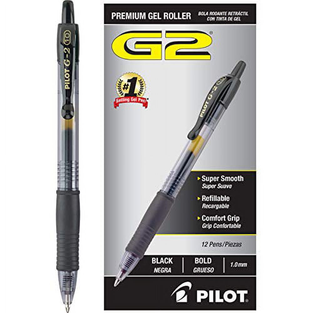 Scriveiner Silver Chrome Ballpoint Pen - Stunning Luxury Pen with 24K Gold Finish, Schmidt Black Refill, Best Ball Pen Gift Set