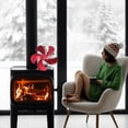 thumbnail image 2 of Wood Stove Fan, 5 Blades Fireplace Fan, Fixed on Pipe Quiet Fan, Heat Powered Fireplace Fan, for Wood Stove/Fireplace/Gas/Logs, 2 of 5