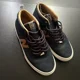 thumbnail image 3 of New Balance 379 Mid Navy/Gold Sour Solution Size 9 sneakers casual preppy, 3 of 5